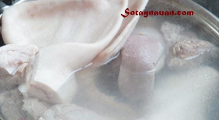 Tự tay làm giò thủ (giò xào) đón tết nào