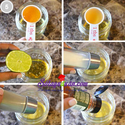 Tươi mát salad táo bắp cải tím