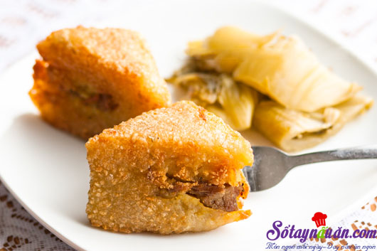 Tuyệt chiêu có món bánh chưng rán giòn ngon không ngấy