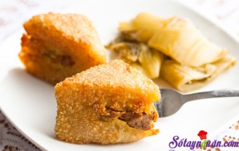 Tuyệt chiêu có món bánh chưng rán giòn ngon không ngấy