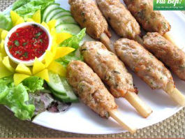 Tuyệt vời với món chạo tôm homemade