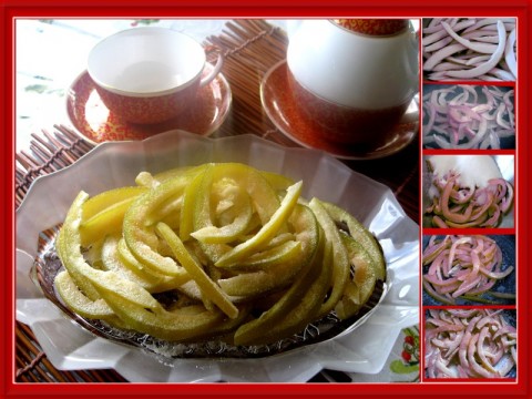 Tuyệt vời với món mứt bưởi