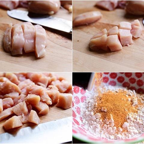 Cách làm ức gà chiên giòn