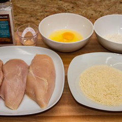 Cách làm ức gà chiên xù