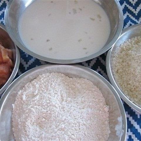 Cách làm ức gà chiên xù cho bé
