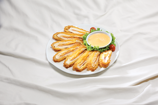 Ức gà nhồi phô mai