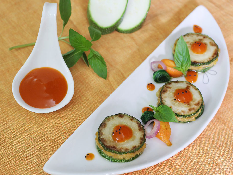 Ức gà rang muối