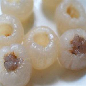 Cách làm vải nhồi tôm hấp