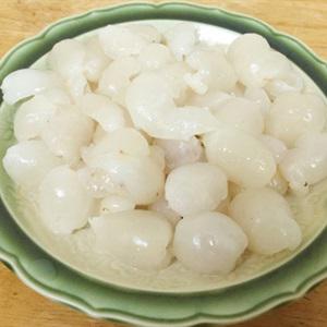 Cách làm vải xào mướp