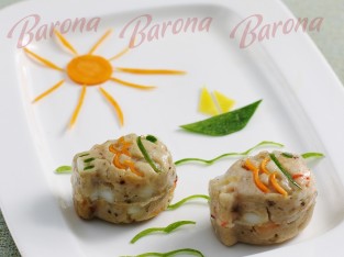 Viên hải sản bọc phô-mai sốt chua ngọt