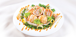 Viên xôi bọc thịt