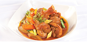 Vịt kho củ cải mặn