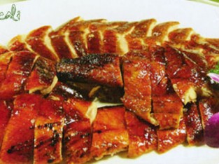 Vịt nướng tẩm mật sốt xoài