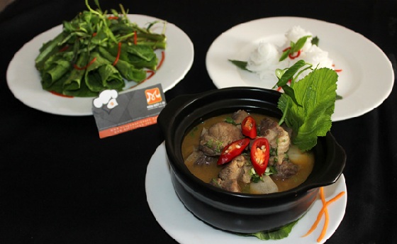 Vịt om sấu ngọt mềm đúng kiểu miền bắc