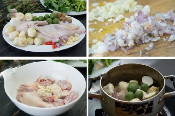 Vịt om sấu ngọt mềm đúng kiểu miền bắc