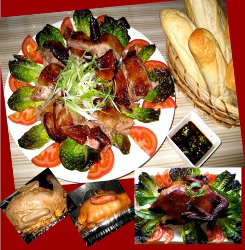 Vịt quay ngon như tiệm