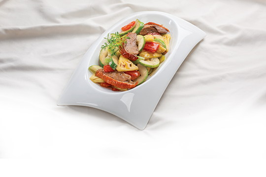 Vịt quay xào thơm