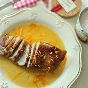 Cách làm vịt sốt cam