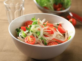 Xà lách cà chua bi