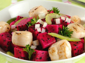 Xà lách thanh long đỏ