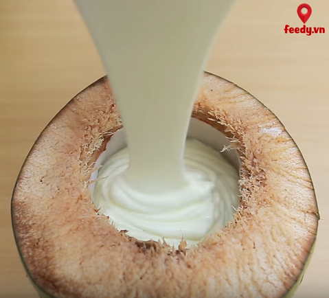 Xanh mượt với bánh crepe dừa tươi ngon tuyệt hảo cứ ra là hết