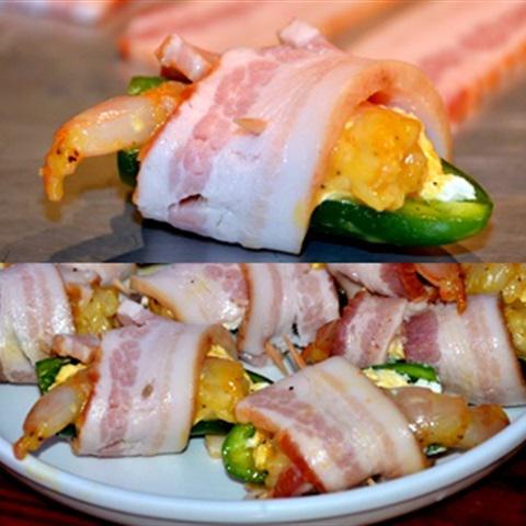 Cách làm xiên nướng thịt xông khói