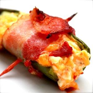 Cách làm xiên nướng thịt xông khói