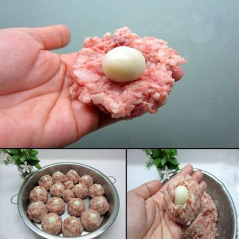 Cách làm xíu mại trứng cút