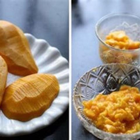 Cách làm xoài hấp trứng sữa