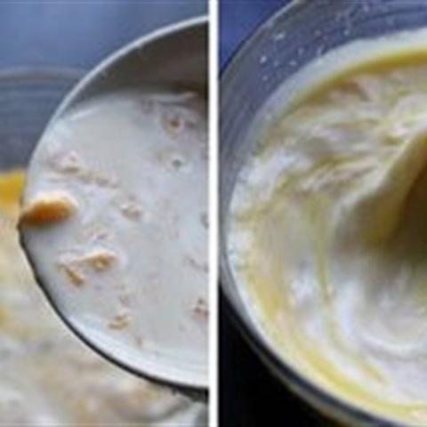 Cách làm xoài hấp trứng sữa