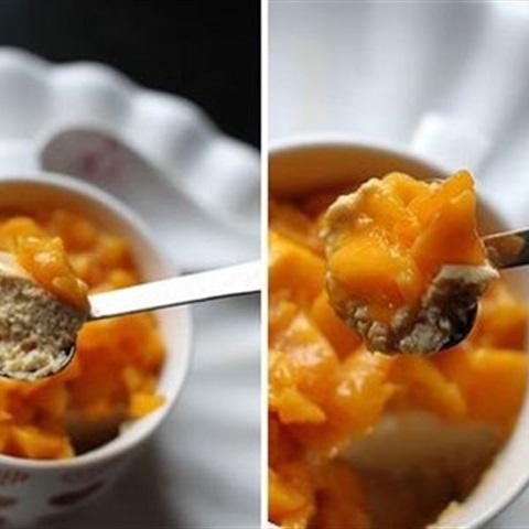 Cách làm xoài hấp trứng sữa