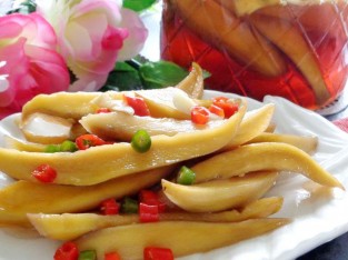 Xoài ngâm mắm ớt ngon miễn chê