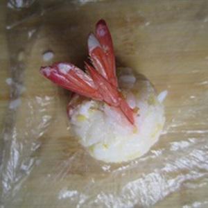Cách làm xôi bắp bọc tôm