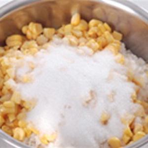 Cách làm xôi bắp hình nón