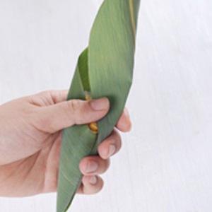 Cách làm xôi bắp hình nón