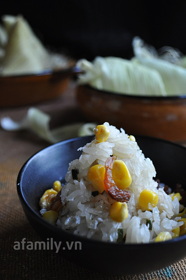 Xôi bắp mặn - món ngon cho bữa trưa văn phòng