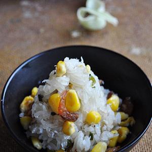 Cách làm xôi bắp mặn