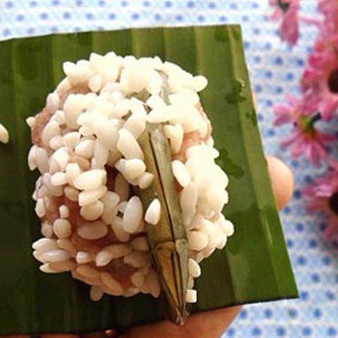 Cách làm xôi bọc tôm