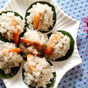 Cách làm xôi bọc tôm