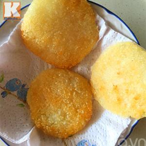 Cách làm xôi chiên giòn sốt tôm