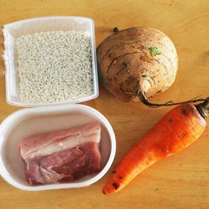 Cách làm xôi chiên kẹp thịt ba chỉ