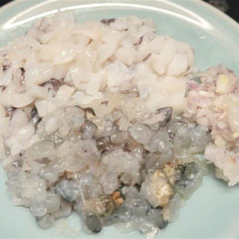 Cách làm xôi chiên nhân hải sản