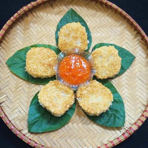 Cách làm xôi chiên nhân hải sản