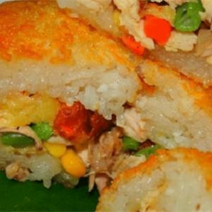 Cách làm xôi chiên nhân thập cẩm