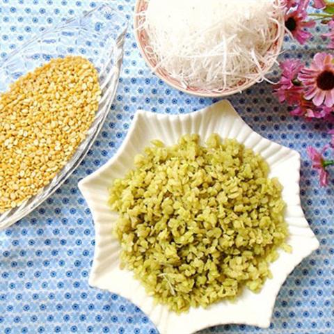 Cách làm xôi cốm đậu xanh