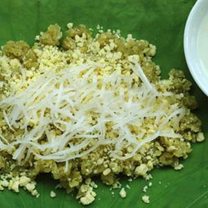 Cách làm xôi cốm dừa nạo