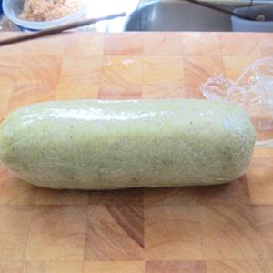 Cách làm xôi cuộn chà bông và bánh quẩy