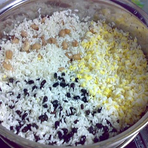 Cách làm xôi đậu 3 màu