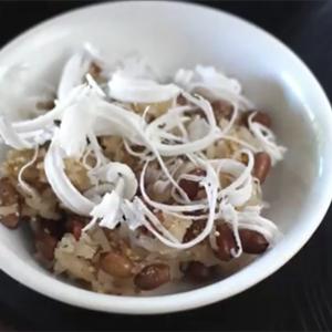 Cách làm xôi đậu phộng dừa nạo