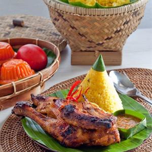 Cách làm xôi gà nước dừa